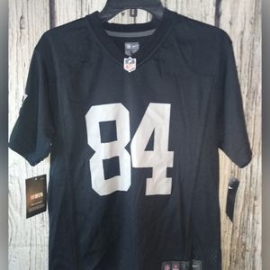 Antonio Brown #84 Oakland Raiders Nike NFL Onfield Youth Large Football Jersey